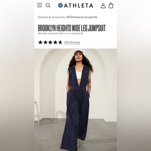 Athleta Brooklyn heights jumpsuit